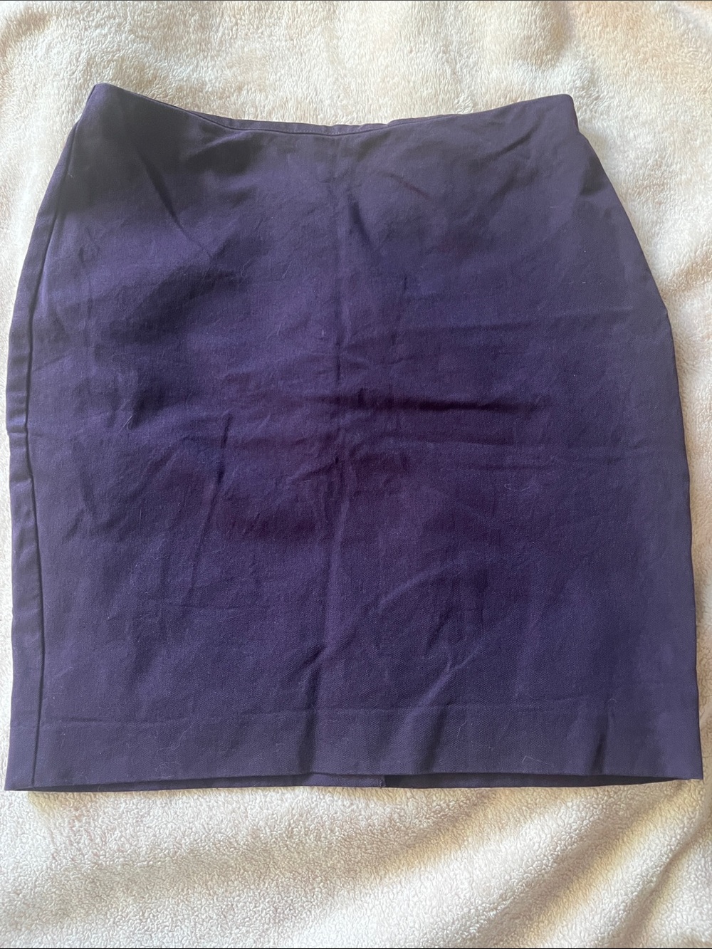 Banana Republic eggplant mini skirt (size 2P)